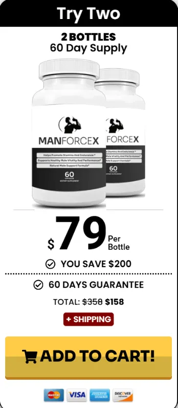 ManForceX - 1 Bottle